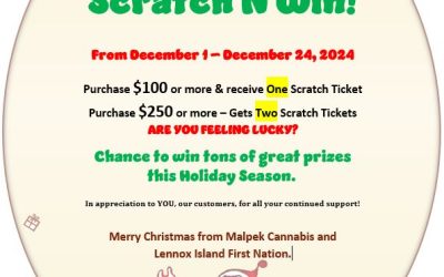 Malpek’s Christmas Scratch N Win 2024